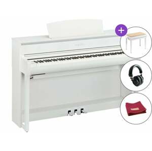 Yamaha CLP-775 WH SET Biela Digitálne piano