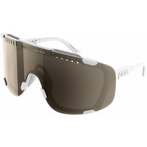 POC Devour Hydrogen White/Clarity MTB Silver Mirror Cyklistické okuliare