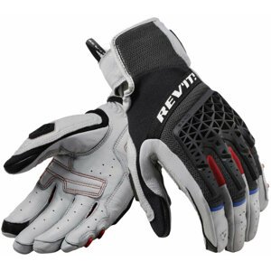 Rev'it! Gloves Sand 4 Light Grey/Black 2XL Rukavice