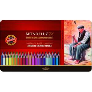 KOH-I-NOOR Sada akvarelových ceruziek 72 ks