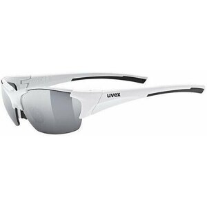 UVEX Blaze III White/Black/Blue Mirrored/Mirrored Orange/Clear Cyklistické okuliare