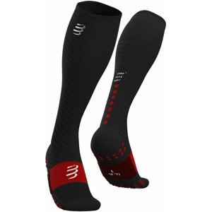 Compressport Full Socks Recovery Black 3L Bežecké ponožky