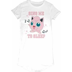 Pokémon Tričko Sing Meo Sleep Ladies White S