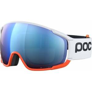 POC Zonula Race Hydrogen White/Zink Orange/Partly Sunny Blue Lyžiarske okuliare