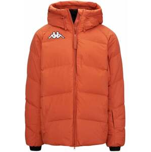 Kappa 6Cento 662 Mens Jacket Orange Smutty/Black 2XL Outdoorová bunda