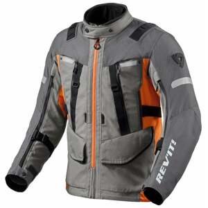 Rev'it! Jacket Sand 4 H2O Grey/Orange 2XL Textilná bunda