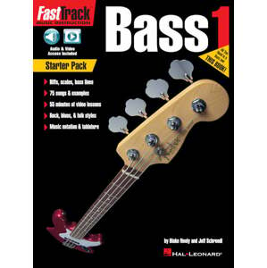Hal Leonard FastTrack - Bass Guitar 1 Starter Pack Noty