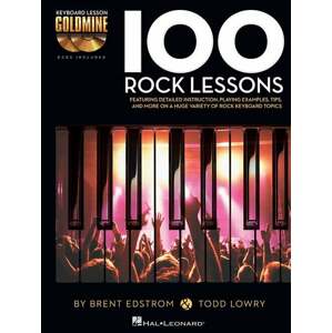 Hal Leonard Keyboard Lesson Goldmine: 100 Rock Lessons Noty