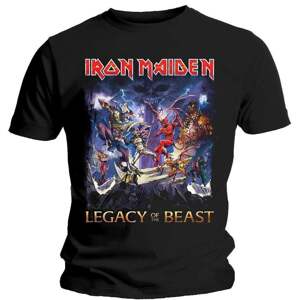 Iron Maiden Tričko Legacy Of The Beast Black M