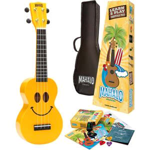 Mahalo U-SMILE Sopránové ukulele Yellow