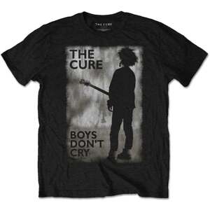 The Cure Tričko Boys Don't Cry Unisex Black/White L