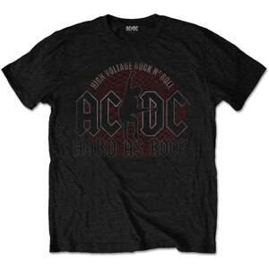 AC/DC Tričko Hard As Rock Unisex Black S