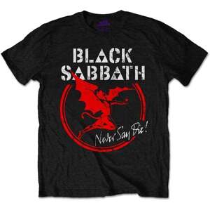 Black Sabbath Tričko Archangel Never Say Die Black L