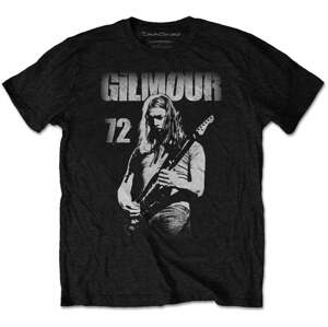 David Gilmour Tričko 72 Unisex Black M