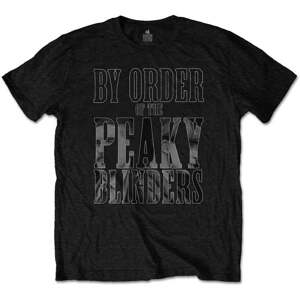 Peaky Blinders Tričko By Order Infill Black 2XL