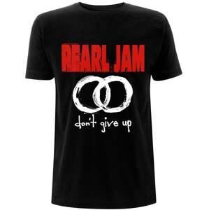 Pearl Jam Tričko Don't Give Up Black L