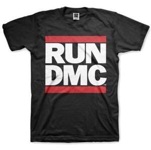 Run DMC Tričko Logo Black M
