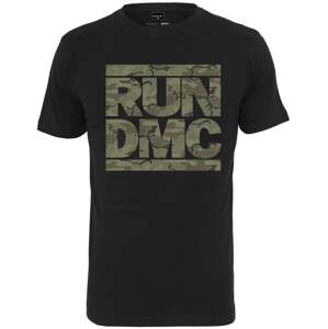 Run DMC Tričko Camo Black XS
