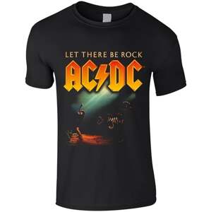 AC/DC Tričko Let There Be Rock Muži Black L