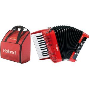 Roland FR-1x Red Bag SET Červená Klávesový akordeón