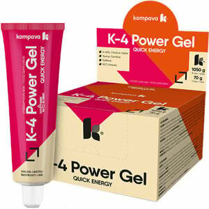 Kompava K4-Power gel Raspberry/Lime 15 x 70 g Gél