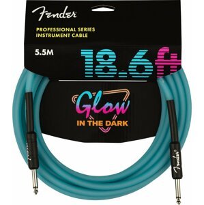 Fender Professional Glow in the Dark Modrá 5,5 m Rovný - Rovný