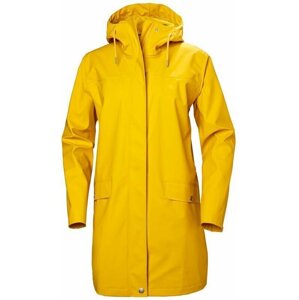 Helly Hansen W Moss Rain Coat Essential Yellow L Outdoorová bunda