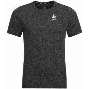 Odlo The Run Easy Millennium Linencool T-Shirt Black Melange S Bežecké tričko s krátkym rukávom