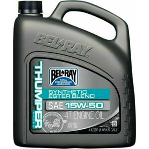 Bel-Ray Thumper Racing Synthetic Ester Blend 4T 15W-50 4L Motorový olej