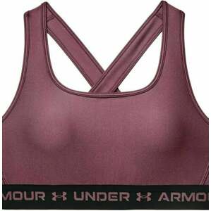 Under Armour Women's Armour Mid Crossback Sports Bra Ash Plum/Black XS Fitness bielizeň