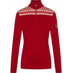 Dale of Norway Cortina Basic Womens Sweater Raspberry/Off White S