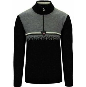 Dale of Norway Lahti Mens Knit Sweater Black/Smoke/Off White XL