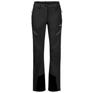 Jack Wolfskin Gravity Slope Pants W Black 36 Outdoorové nohavice
