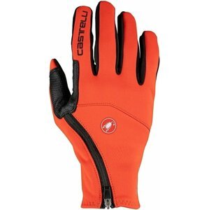 Castelli Mortirolo Glove Fiery Red 2XL Cyklistické rukavice