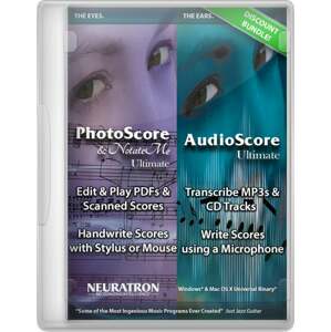 Neuratron PhotoScore/ AudioScore/ NotateMe (Digitálny produkt)