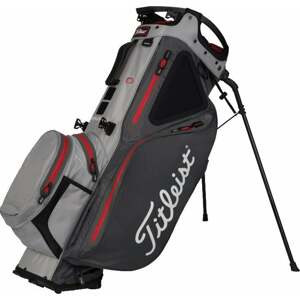 Titleist Hybrid 14 StaDry Charcoal/Grey/Red Stand Bag