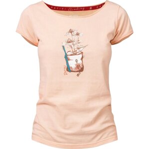 Rafiki Jay Lady T-Shirt Short Sleeve Peach Parfait 40 Outdoorové tričko