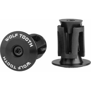 Wolf Tooth Alloy Bar End Plugs Black Gripy