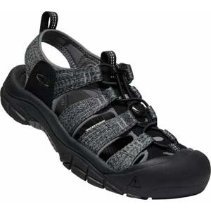 Keen Men's Newport H2 Sandal Black/Slate Grey 42 Pánske outdoorové topánky