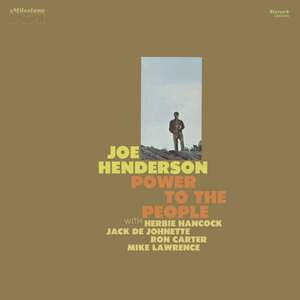 Joe Henderson - Power To The People (Remastered) (LP)