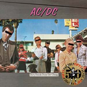 AC/DC - Dirty Deeds Done Dirt Cheap (Gold Metallic Coloured) (Limited Edition) (LP)