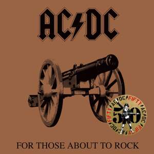 AC/DC - For Those About To Rock (we Salute You)(Gold Metallic Coloured) (Limited Edition) (LP)