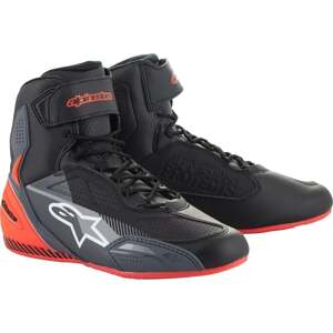 Alpinestars Faster-3 Shoes Black/Grey/Red Fluo 41 Topánky