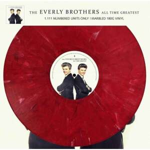 Everly Brothers - All Time Greatest (Limited Edition) (Numbered) (Red Marbled Coloured) (LP)