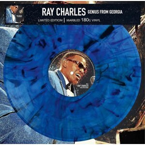 Ray Charles - Genius From Georgia (Limited Edition) (Reissue) (Blue Marbled Coloured) (LP)