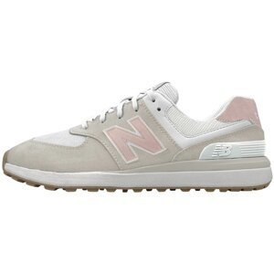 New Balance 574 Greens Womens Golf Shoes Sand/Pink 37