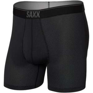 SAXX Quest Boxer Brief Black II XS Fitness bielizeň