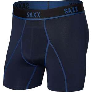 SAXX Kinetic Boxer Brief Navy/City Blue XS Fitness bielizeň