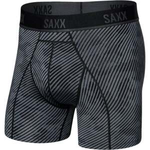 SAXX Kinetic Boxer Brief Optic Camo/Black XS Fitness bielizeň