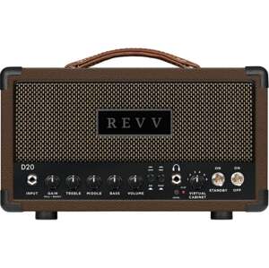 REVV RV-D20 Headshell British Sable Lampový gitarový zosilňovač